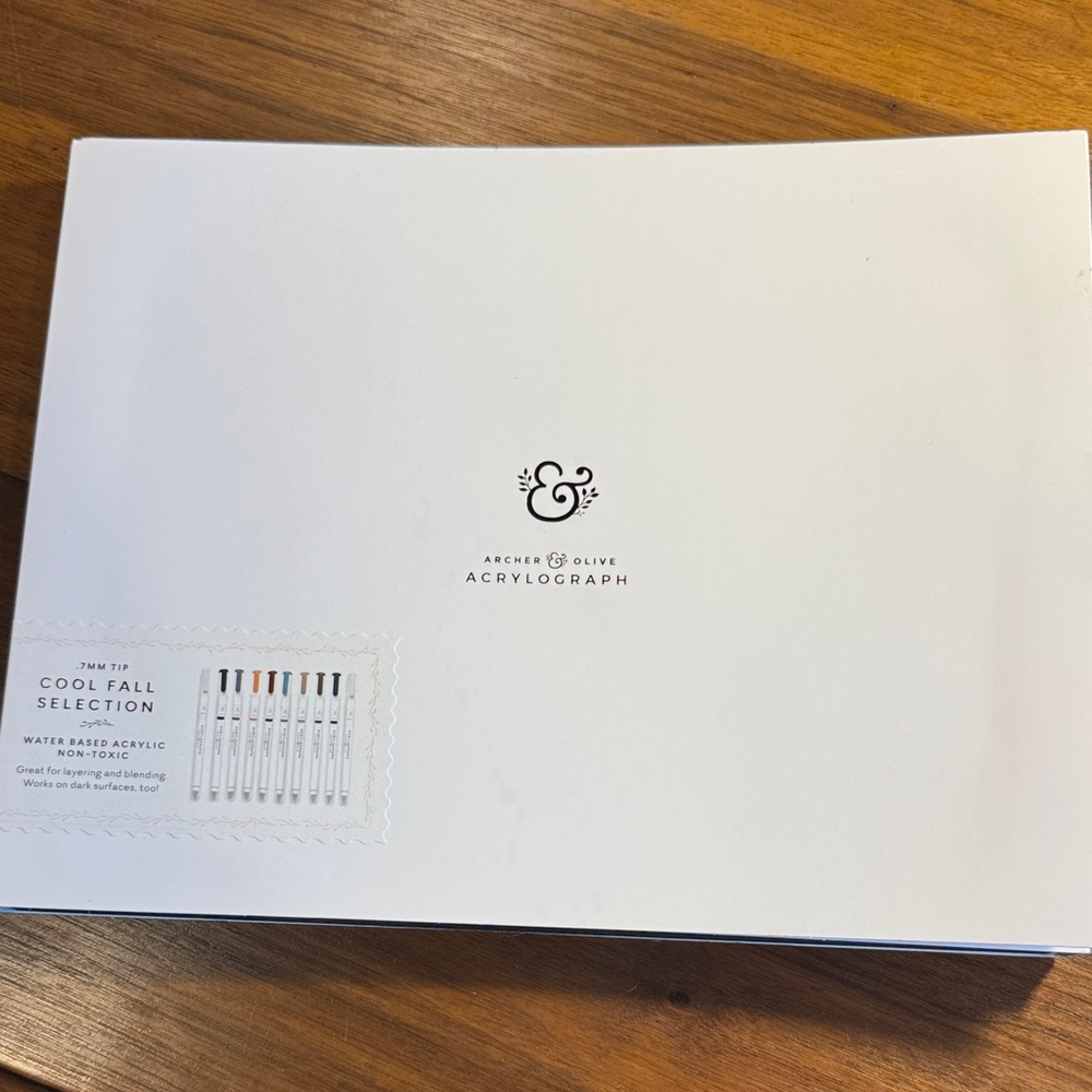Archer & Olive Acrylograph Cool Fall Selection